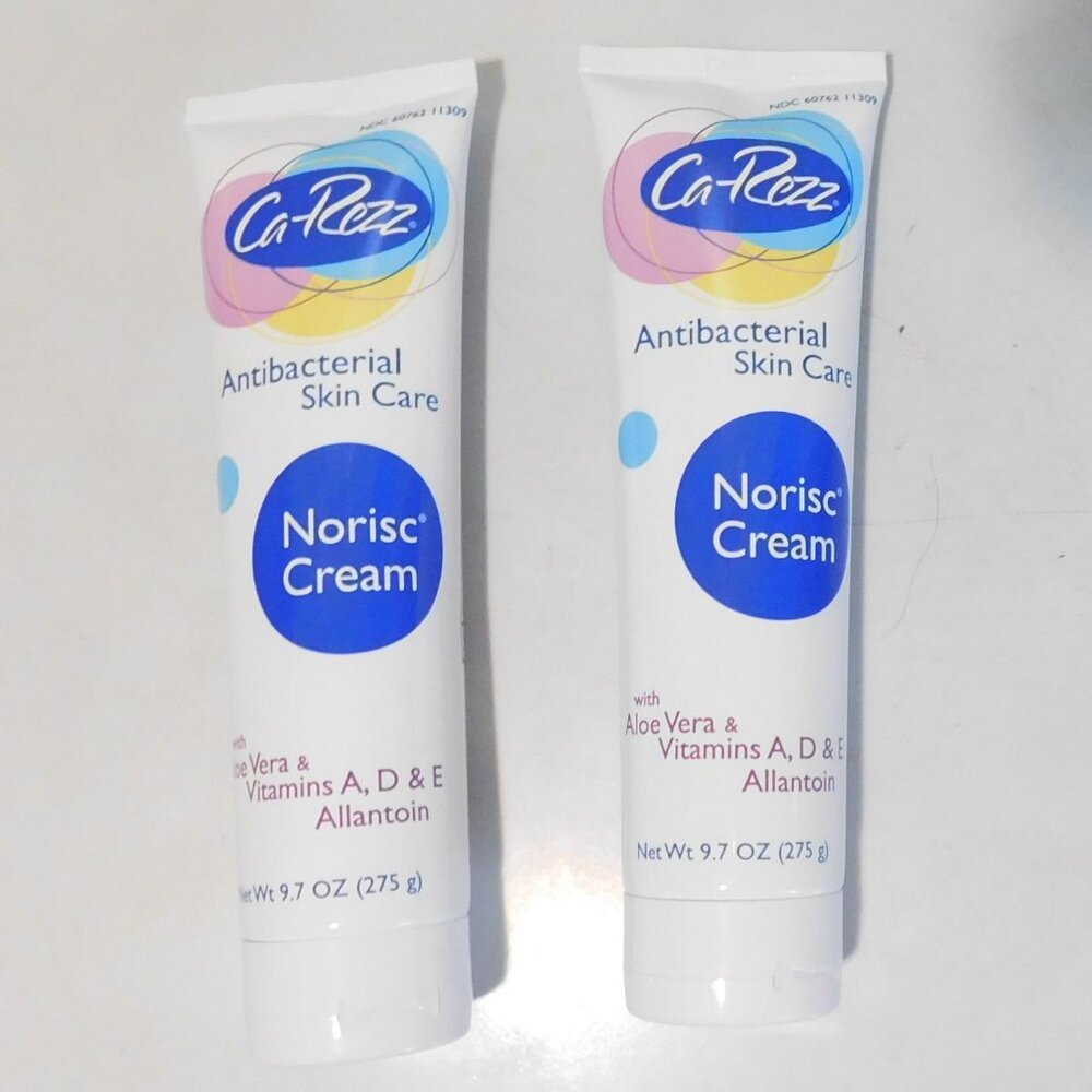 Ca Rezz Norisc cream 2 9.7oz tubes for diabetic skin cream